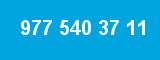 977 540 37 11